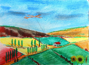 Landschaft im Schlaglicht